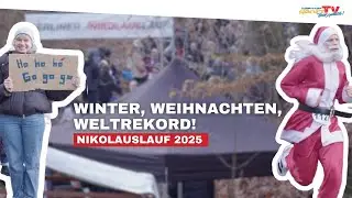WELTREKORD beim NIKOLAUSLAUF 2025 &ndash; Weihnachtsmann rennt Halbmarathon in 1:20!