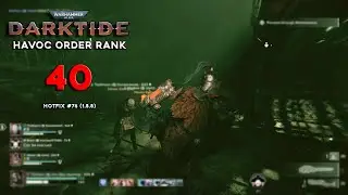 W40k: Darktide - HAVOC ORDER RANK 40 (Ogryn - Loyal Protector + Brunt's Basher Mk IIIb)