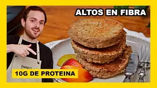 🔶 F&aacute;cil y r&aacute;pido: DESAYUNO SALUDABLE, receta vegana de pancakes