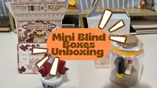 Mini Blind Boxes Unboxing 
