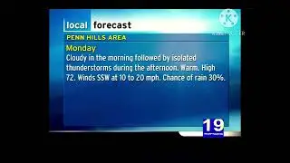 WCKF-TV19 Local Forecast Error (March 25th, 2007) (on Comcast Cable) (fan-made)