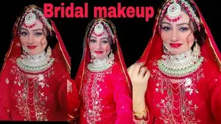Indian Bridal Makeup Look 💍✨ | Full Glam Wedding Makeup Tutorial
