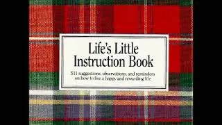 Life's Little Instruction Book | How To Live A Happy And Rewarding Life - Audio Book