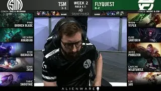 TSM vs FLY - 2019 LCS Summer Week 2 - Team SoloMid vs FlyQuest