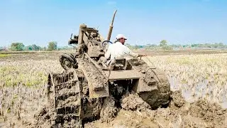 swaraj tractor stunts in deep mud | tractor stunts | tractor unbalancing video | rajesh eslavath