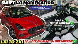 Swift 2025 Base To Top ✅ Swift Lxi To Zxi 2025 ✅ Swift Modified 2025 🔥 Swift Foglamp🔥Swift Rear Ac ✅