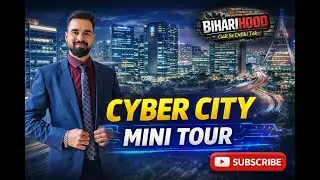 Cyber City Mini Tour | 9 to 5 Office Life Reality 😓 | BihariHood#viralvideo #viral #reels #vlog