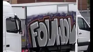 Truck Graffiti #graffitibombing #chromegraffiti #graffiticamion #graffitiigers #lifestylegraffiti