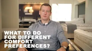 What can I do for different comfort preferences?
