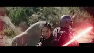 Mando & Fennec Shand side by side | The Mandalorian Season 2 Episode 6