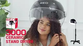The Best Stand Dryer for Salon-Quality Hair: Red by Kiss 3000 Ceramic stand dryer #HairStyling