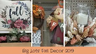 Big Lots Fall And Thanksgiving Decor 2019 | #ShopWithMe