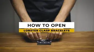 How to Easily Open the Lobster Hematite Clasp of Your Magnetic Bracelet