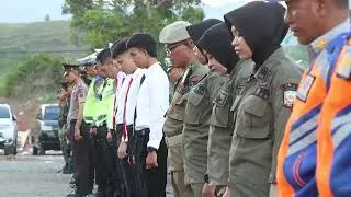 Apel Gabungan TNI-POLRI dan Pemda Soppeng | Pengamanan Malam Tahun Baru 2024
