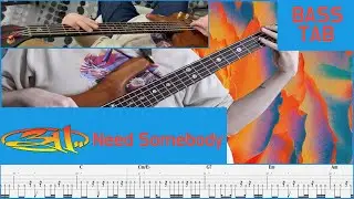 311 - Need Somebody - Bass Tab | Cover | Lesson | Tuition