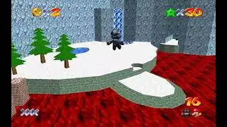 SM64 The Green Stars Frost-Inferno Metal Cap