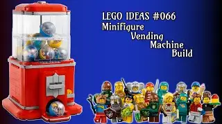 LEGO Ideas #066 Minifigure Vending Machine Build