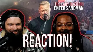 Lady Hokies SING 'Enter Sandman' By Metallica REACTION