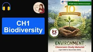 CH1 Biodiversity Vision IAS PT365 Environment 2026 #upsc #ssc #bpsc #uppsc #ras