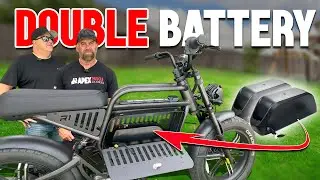 Ride1Up | REVV1 | Модернизация комплекта с двумя аккумуляторами для электровелосипеда 52 В 1000 В...
