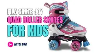Discover the Perfect Roller Skates for Kids! | Fila Joy Adjustable Quad Roller Skates Review