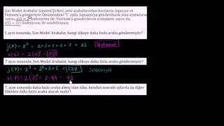 Üstel Modelleri ve İkinci Dereceden Modelleri Karşılaştırma (Matematik / Cebir)