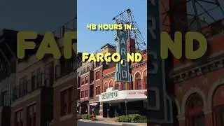 📍Fargo - 48 hour Itinerary 🇺🇸what to do in Fargo, North Dakota #fargo #northdakota #midwesttravel