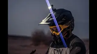 Is this the best dirt bike helmet light on the market?? EXTREMELY BRIGHT Oxbow Helmet Light Kit
