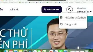 5. Hướng Dẫn V&agrave;o Mục Kh&oacute;a Học Của Bạn Tr&ecirc;n Happymath.edu.vn