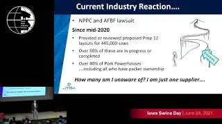 Iowa Swine Day 2021: California Proposition 12 and Swine Industry Response