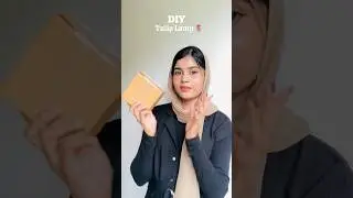 DIY Tulip lamp 🌷| diy ideas | room decor craft | craft ideas #diy #shorts #craft