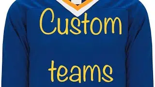 NHL 22 - Slap Shot Movie Custom Teams