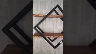ПОЛКА РОМБ СТИЛЕ В ЛОФТ (СБОРКА)