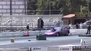 Mark Kauffman's Blown Pro Mod Pontiac Firebird 6 92 pass @ 202 3 mph