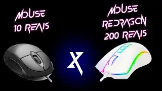 MOUSE REDRAGON X MOUSE DE 10 REAIS