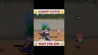 1v4 Clutch Fail😔 || #shorts #bgmi
