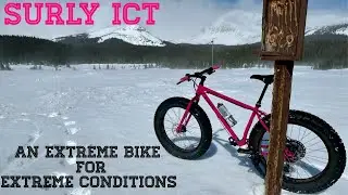 Угрюмый грузовик с мороженым в экстремальных снежных условиях #fatbike