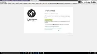 Learn Symfony - Tutorial 1 : Simple Process to configure symfonyApplication