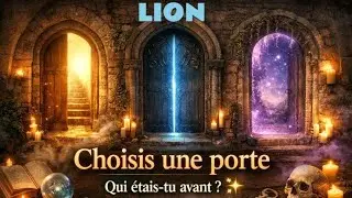 LION♌ Choisis une porte et d&eacute;couvre tes vies ant&eacute;rieures 