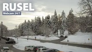 LIVE 🔴 24/7 WEBCAM RUSEL 🗻 RUSELABSATZ | Ruselfunktionshaus Deggendorf | Stadt Deggendorf
