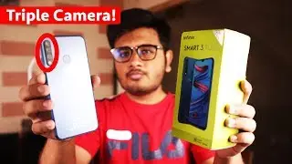 Infinix Smart 3 Plus Unboxing | Triple Camera Setup.