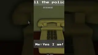 CALLING THE POLICE #roblox #supernatural #police #voiceacting #dangerous #ghost #emergency #scream6