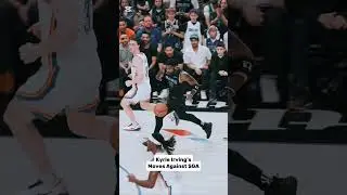 Kyrie Irving's Unstoppable Moves Against SGA #kyrieirving #basketball #nba #nbahighlights #shorts