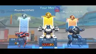Mech Arena first gameplay session with AurumQuantum on Android Nubia Red Magic 6 - battletech!