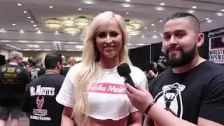 Danielle Moinet aka Summer Rae talks w- High Spot Podcast  at WrestleCon 2018