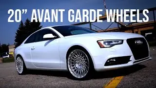 Audi A5 with 20x10 Avant Garde M540 - done by PREMIERTIRE.CA 905-856-7467