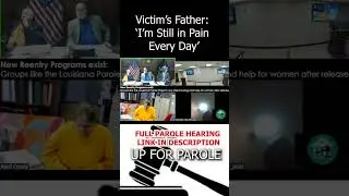 Victim&rsquo;s Father &lsquo;I&rsquo;m Still in Pain Every Day' (Mary Cazelot)  #convicted #parole #justicesystem #law