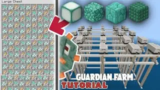 easy guardian xp farm in Minecart 1.21.51+ (hindi)