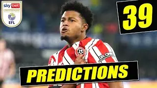 Championship Predictions Week 39