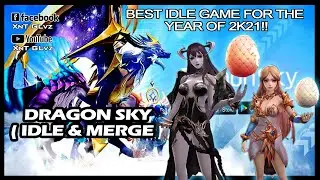 Dragon Sky : Idle & merge - Game Play